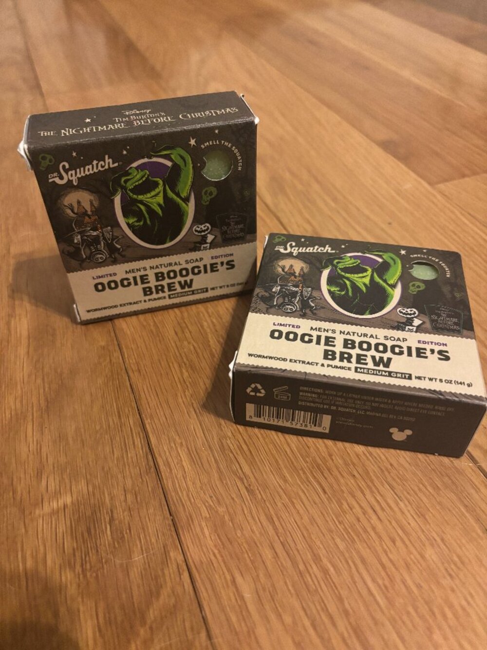 Dr Squatch Limited Edition Oogie Boogie's Brew Soap 2 Pack